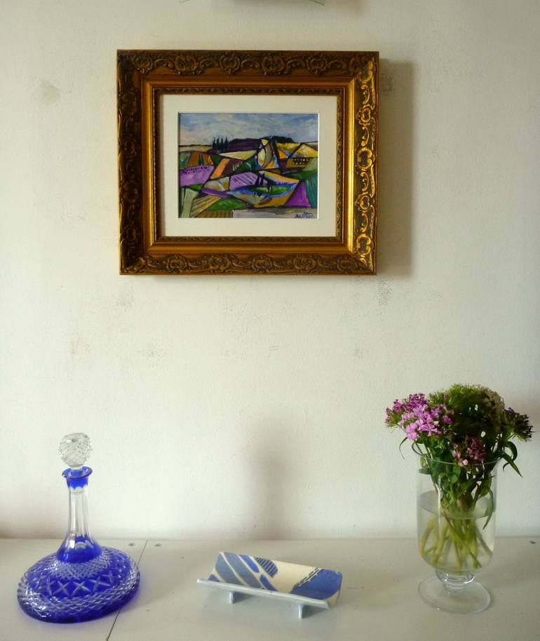 Original Figurative Landscape Painting by Pierre-Yves Beltran