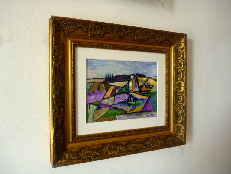Original Figurative Landscape Painting by Pierre-Yves Beltran