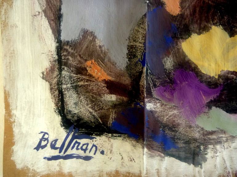 Original Abstract Painting by Pierre-Yves Beltran