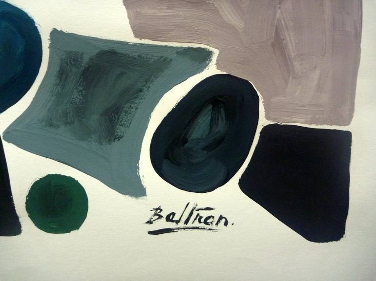 Original Modern Abstract Painting by Pierre-Yves Beltran