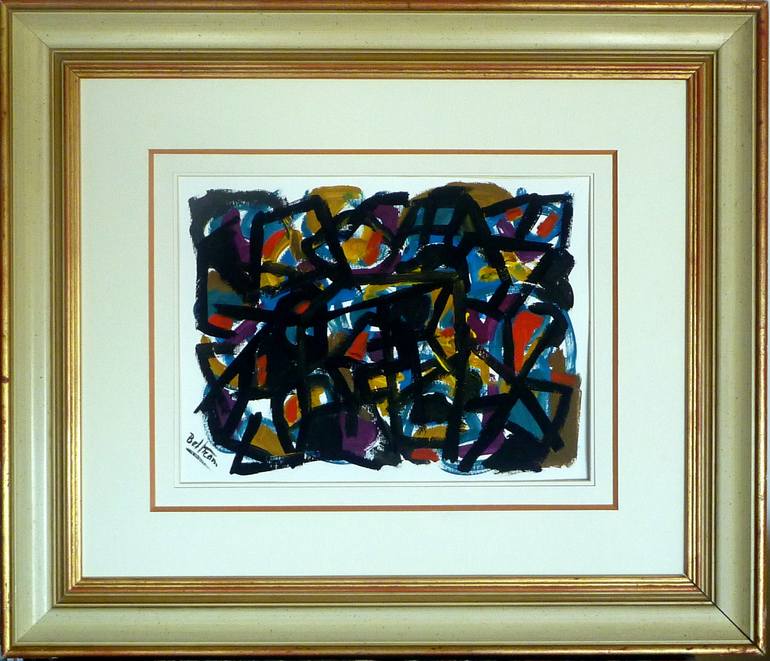 Original Modern Abstract Painting by Pierre-Yves Beltran