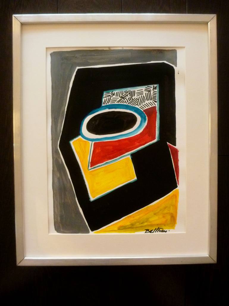 Original Minimalism Abstract Painting by Pierre-Yves Beltran