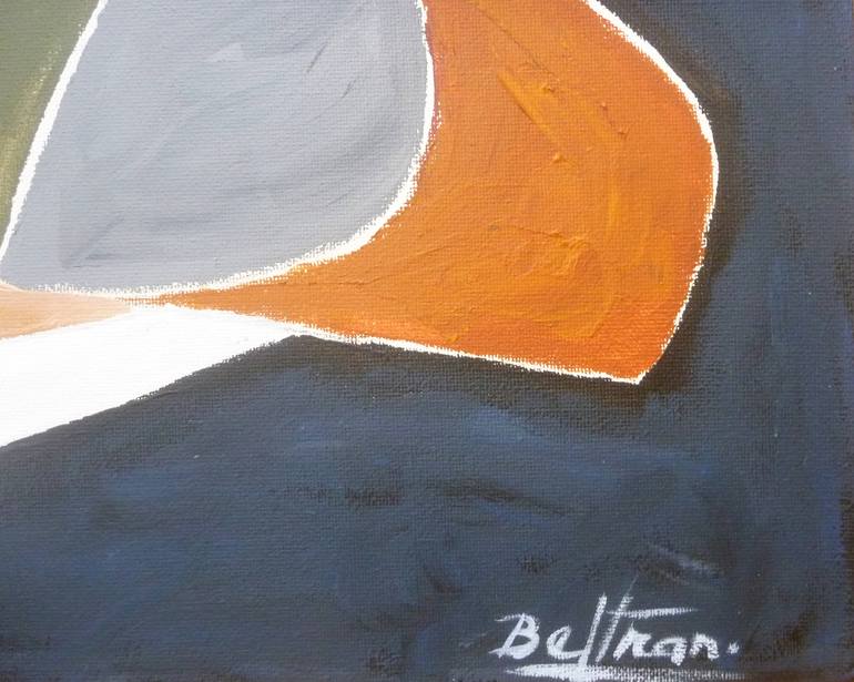 Original Cubism Abstract Painting by Pierre-Yves Beltran