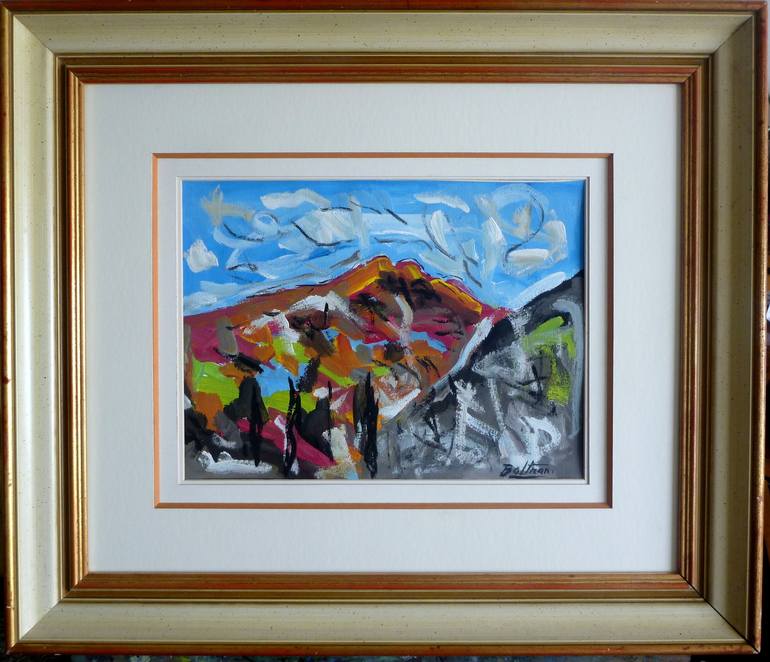 Original Figurative Landscape Painting by Pierre-Yves Beltran