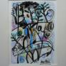 Abstract drawing with marker on thick canson paper / 2017.
Signed on the front and the back.
Including a hand written Certificate of Authenticity.

This drawing is part of a new series titled " transpal ".It is the contraction of two words : transparency and vegetal.
Here is an evocation of lightness, fluidity, depth and transparency in an abstract landscape.

11.81 x 15.74 in