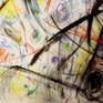 Abstract drawing with marker on thick canson paper / 2017.
Signed on the front and the back.
Including a hand written Certificate of Authenticity.

This drawing is part of a new series titled " transpal ".
Here is an evocation of lightness, fluidity, depth and transparency in an gestural,expressive and geometric abstract landscape.


31.49 x 47.24 in