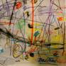 Abstract drawing with marker on thick canson paper / 2017.
Signed on the front and the back.
Including a hand written Certificate of Authenticity.

This drawing is part of a new series titled " transpal ".
Here is an evocation of lightness, fluidity, depth and transparency in an gestural,expressive and geometric abstract landscape.


31.49 x 47.24 in