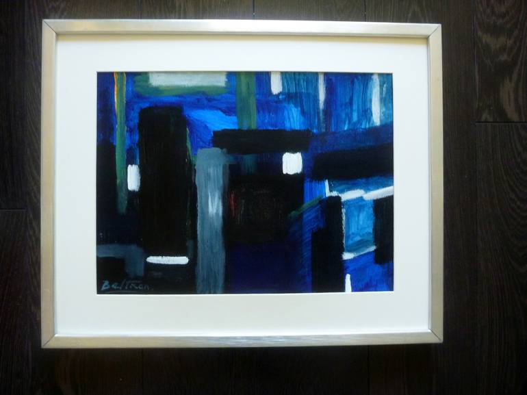 Original Abstract Painting by Pierre-Yves Beltran