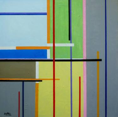 Original Minimalism Abstract Paintings by Pierre-Yves Beltran