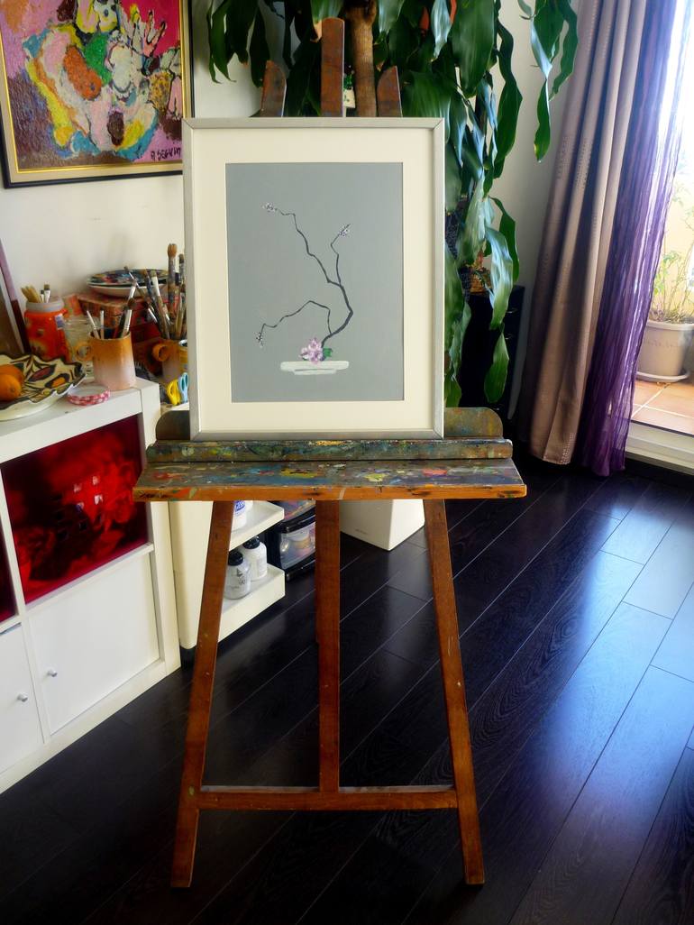 Original Figurative Floral Painting by Pierre-Yves Beltran