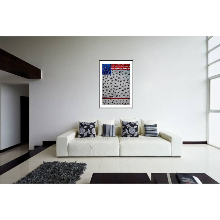 Original Conceptual Pop Culture/Celebrity Painting by Pierre-Yves Beltran