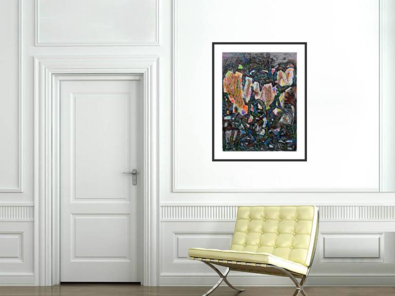 Original Modern Abstract Painting by Pierre-Yves Beltran