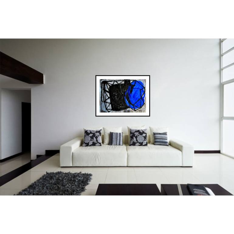 Original Minimalism Abstract Painting by Pierre-Yves Beltran