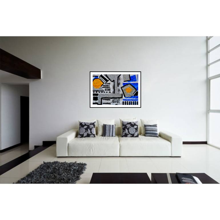 Original Modern Abstract Painting by Pierre-Yves Beltran