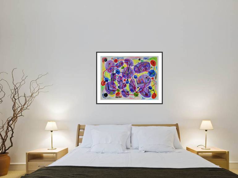 Original Modern Abstract Painting by Pierre-Yves Beltran