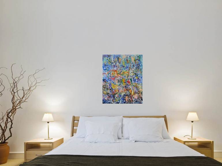 Original Modern Abstract Painting by Pierre-Yves Beltran