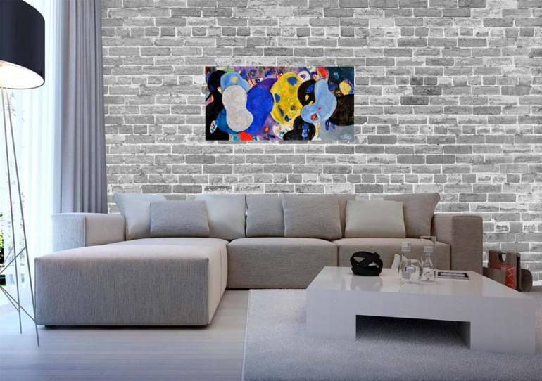 Original Modern Abstract Painting by Pierre-Yves Beltran