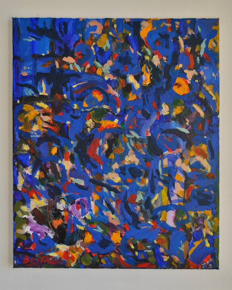 Original Abstract Painting by Pierre-Yves Beltran