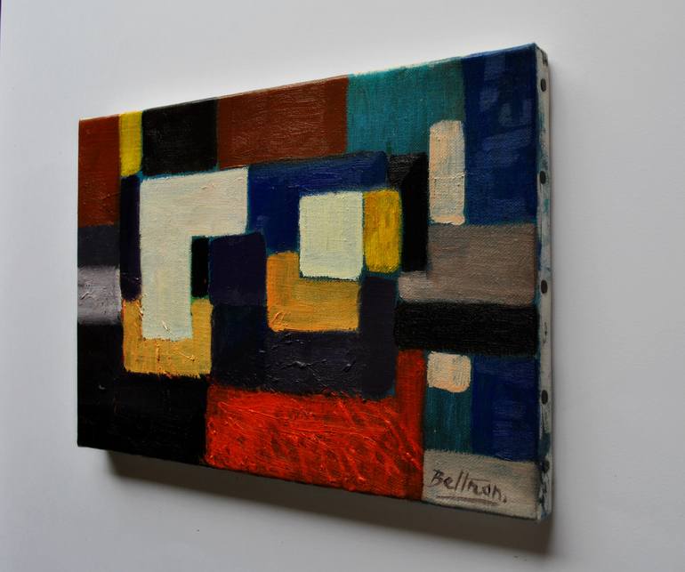 Original Abstract Painting by Pierre-Yves Beltran