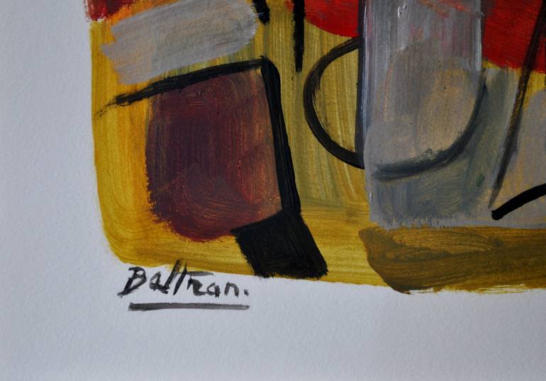 Original Modern Abstract Painting by Pierre-Yves Beltran