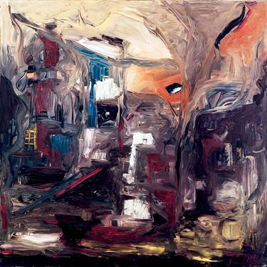 Print of Abstract Expressionism Home Paintings by Nabil Mohamad