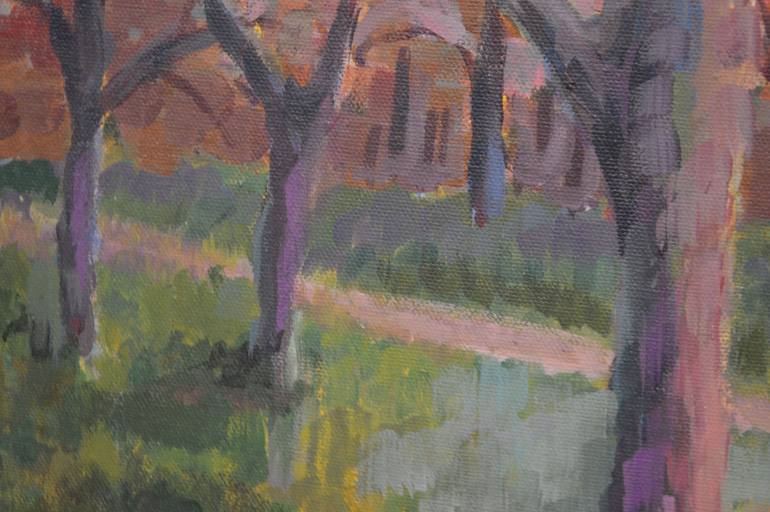 Original Impressionism Landscape Painting by Tamara Špitaler Škorić