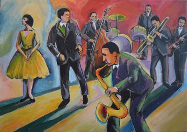 Original Expressionism Music Paintings by Tamara Špitaler Škorić