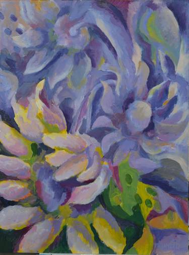 Original Expressionism Floral Paintings by Tamara Špitaler Škorić