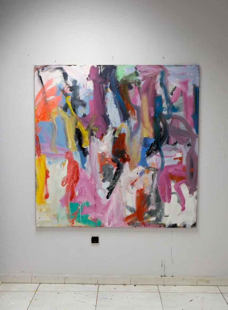 Original Abstract Painting by Jorge Nava