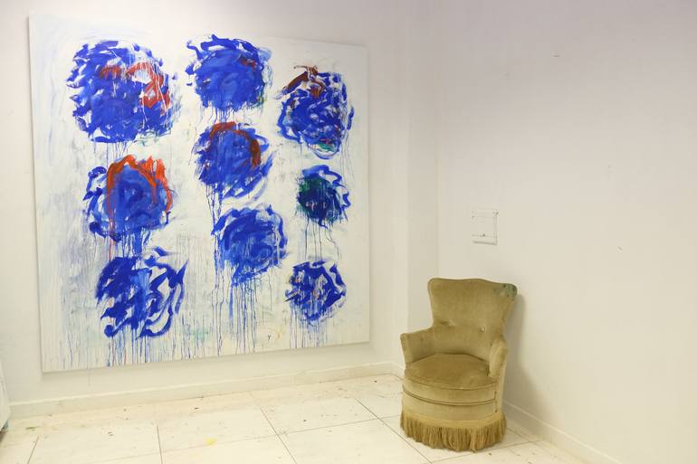 Original Abstract Painting by Jorge Nava