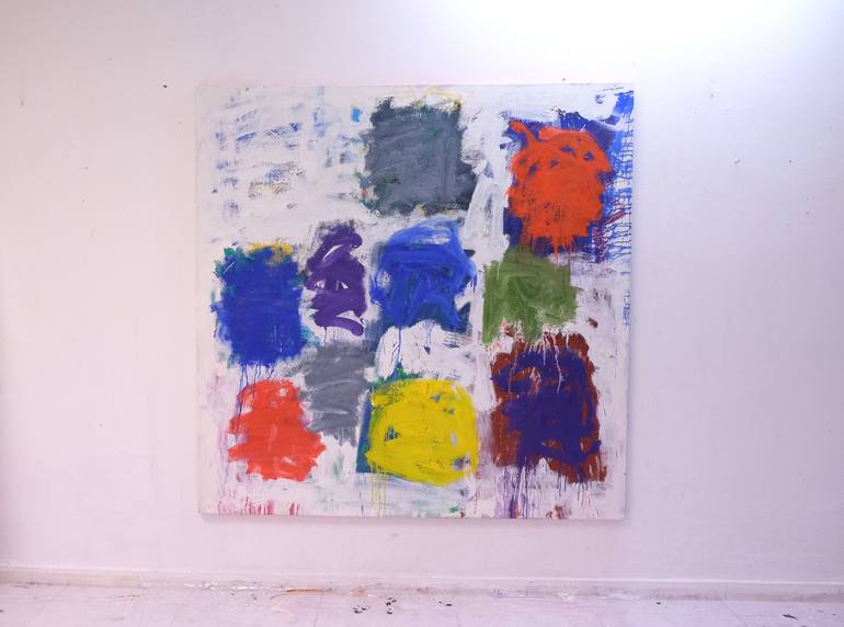 Original Abstract Painting by Jorge Nava