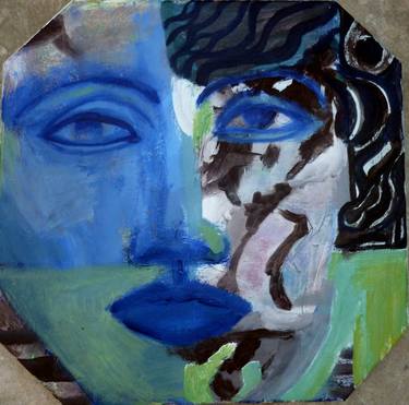 Print of Expressionism Portrait Paintings by ana maria costas
