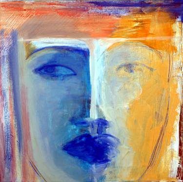 Print of Expressionism Portrait Paintings by ana maria costas