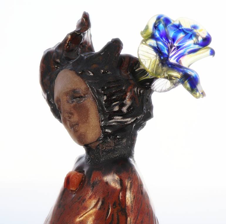 Original Expressionism Women Sculpture by Tonja Vojacek Sell