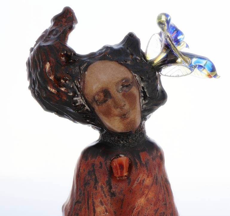 Original Expressionism Women Sculpture by Tonja Vojacek Sell