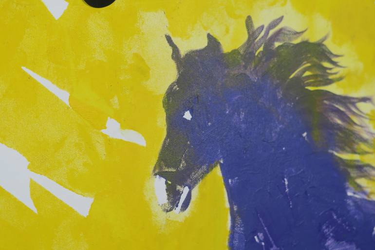 Original Expressionism Animal Painting by Marco Di Silvestro