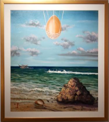 Original Surrealism Landscape Paintings by Roy Haddad