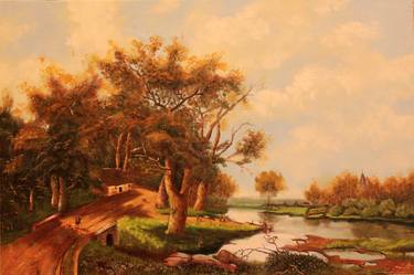 Original Landscape Paintings by Roy Haddad