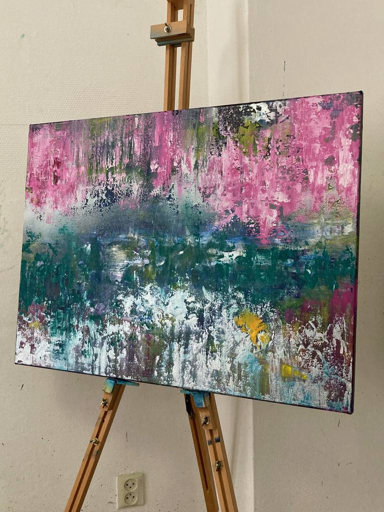 Original Fine Art Abstract Painting by Jouke Schwarz