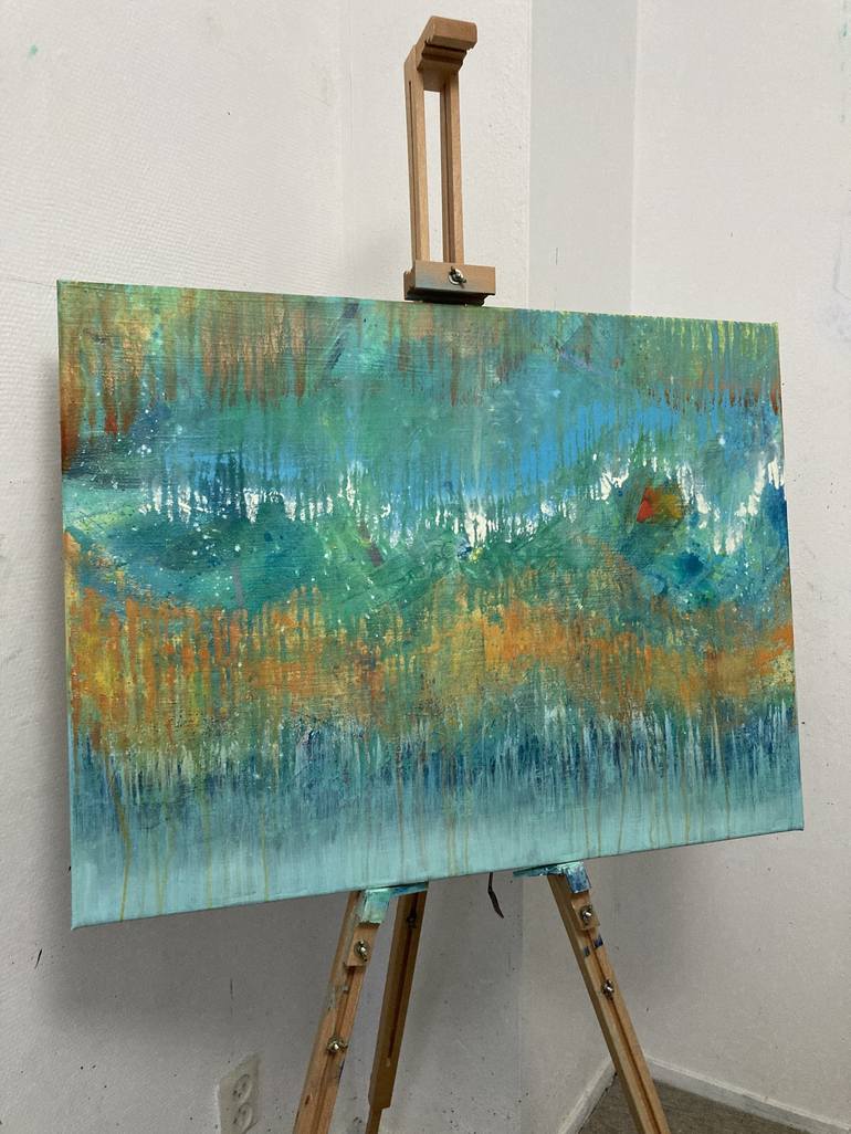 Original Fine Art Abstract Painting by Jouke Schwarz