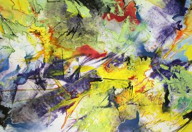 Original Abstract Paintings by Jouke Schwarz