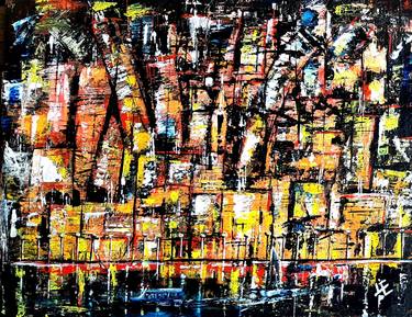 Original Abstract Painting by Lize Du Plessis