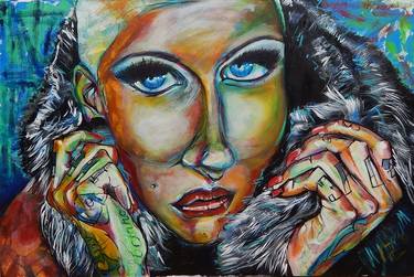 Original Women Paintings by Lize Du Plessis