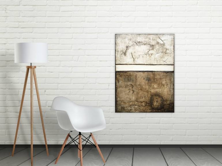 Original Minimalism Abstract Painting by Deskins Terri