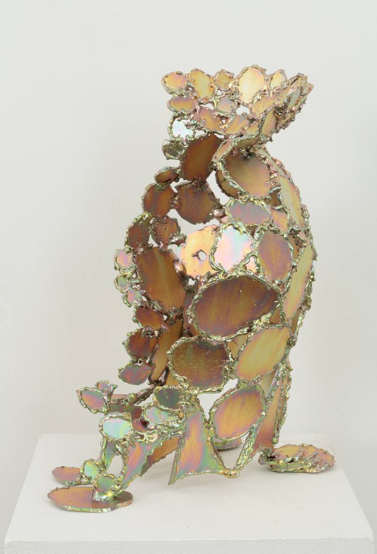 Original Abstract Expressionism Architecture Sculpture by Thea Lanzisero