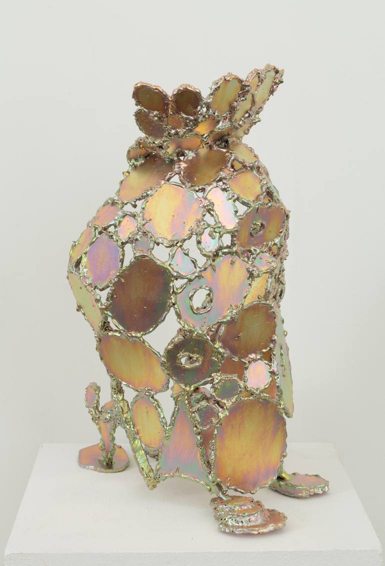 Original Abstract Expressionism Architecture Sculpture by Thea Lanzisero