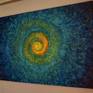 My iridescent work changes from moment to moment, namely It gives various impressions by strength and angle of the light.