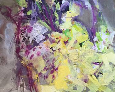 Original Impressionism Abstract Paintings by Alise Paozole