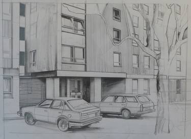 Original Documentary Architecture Drawings by paul crook