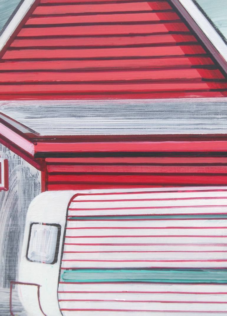 Original Modern Places Painting by Paul Crook